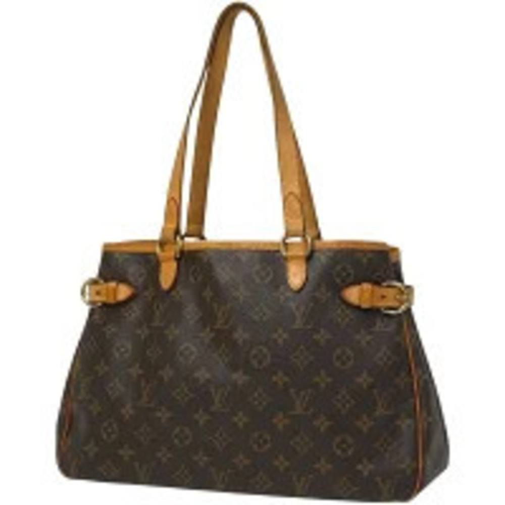 Louis Vuitton Batignolles Horizontal Shoulder Bag Tote Monogram Brown